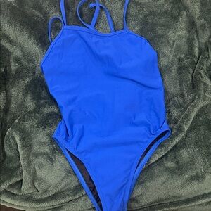 Jolyn Clothing Women's Blue One Piece Swimsuit